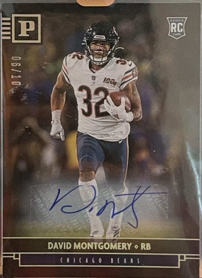 David Montgomery [Signature Gold] #P34