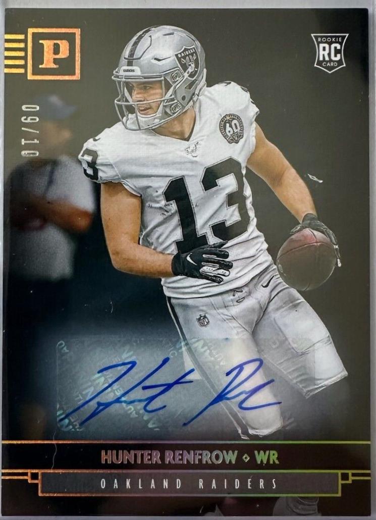 Hunter Renfrow [Signature Gold] #P12
