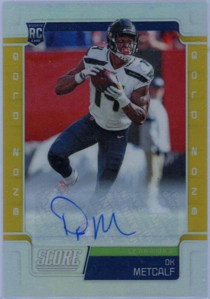 DK Metcalf [Signature Gold Zone] #453