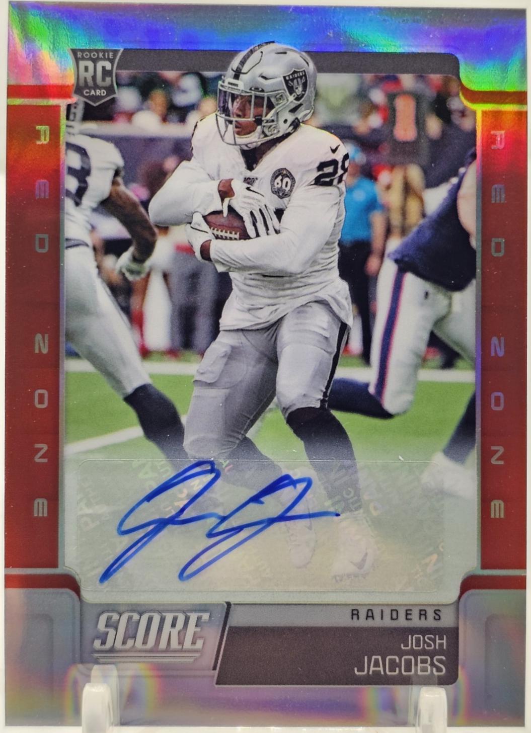 Josh Jacobs [Signature Red Zone] #457
