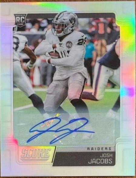 Josh Jacobs [Signature] #457