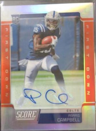 Parris Campbell [Signature First Down] #452