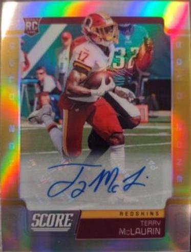 Terry McLaurin [Signature Gold Zone] #463