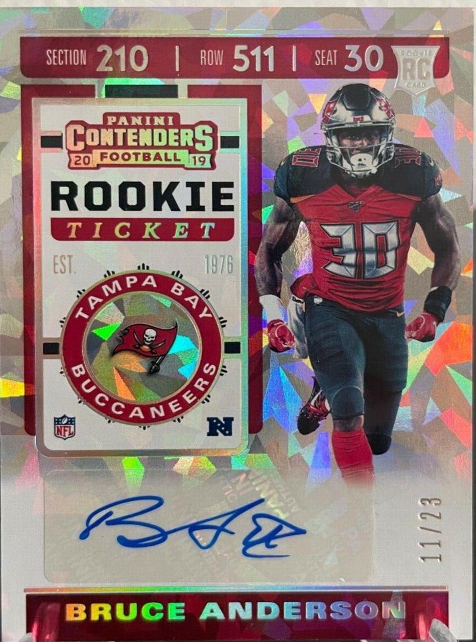 Bruce Anderson [Autograph Cracked Ice] #191