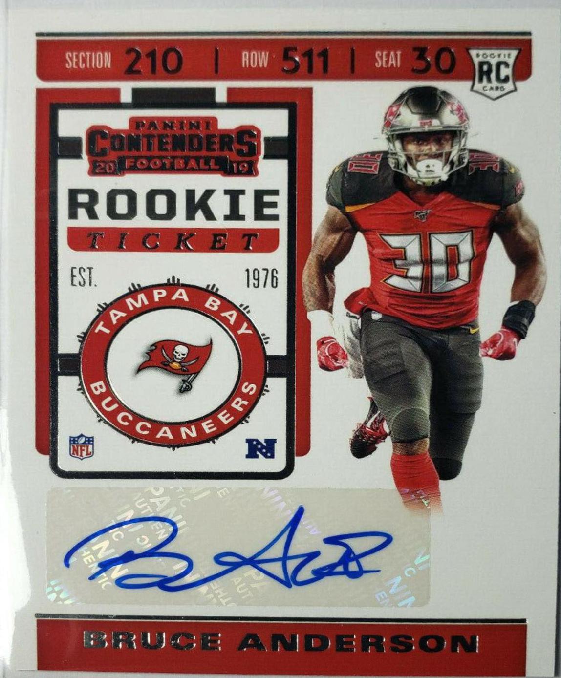 Bruce Anderson [Autograph] #191