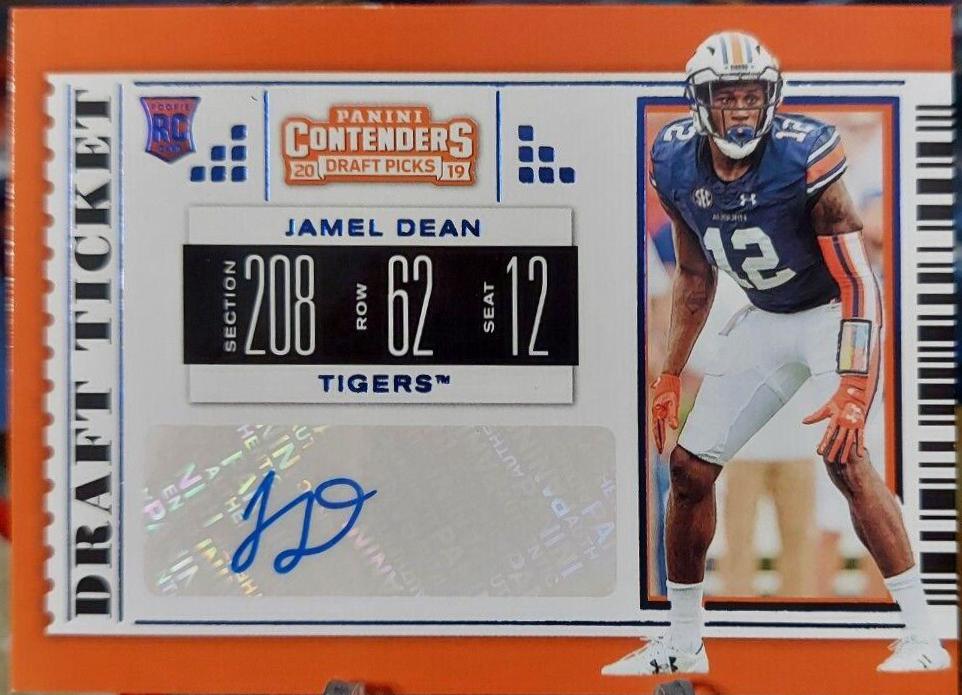 Jamel Dean [Autograph Ticket Stub] #218
