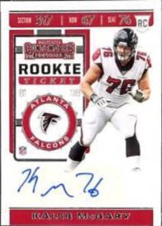 Kaleb McGary [Team Logo Autograph] #201