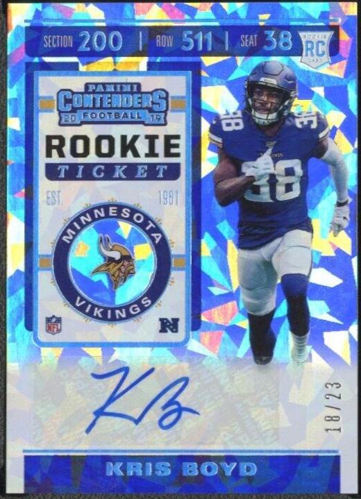 Kris Boyd [Autograph Cracked Ice] #211