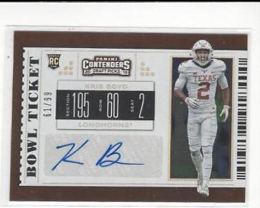 Kris Boyd [Autograph Ticket Stub] #211
