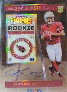 Kyler Murray [Team Logo Autograph Clear] #101