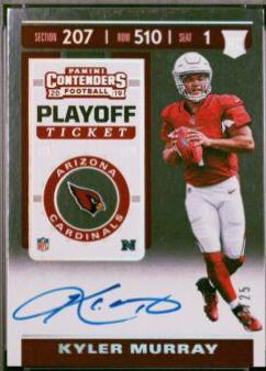 Kyler Murray [Team Logo Autograph Playoff] #101