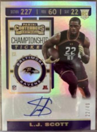 L.J. Scott [Autograph Playoff] #177