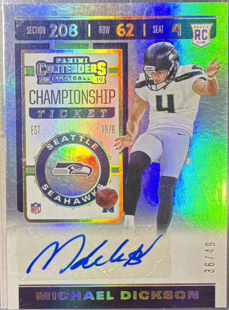 Michael Dickson [Autograph Championship] #248