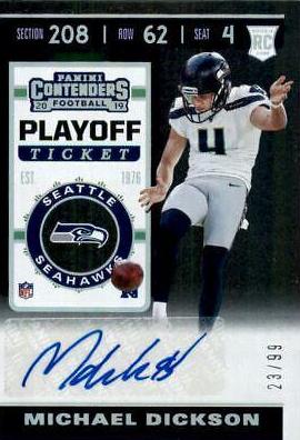 Michael Dickson [Autograph Playoff] #248