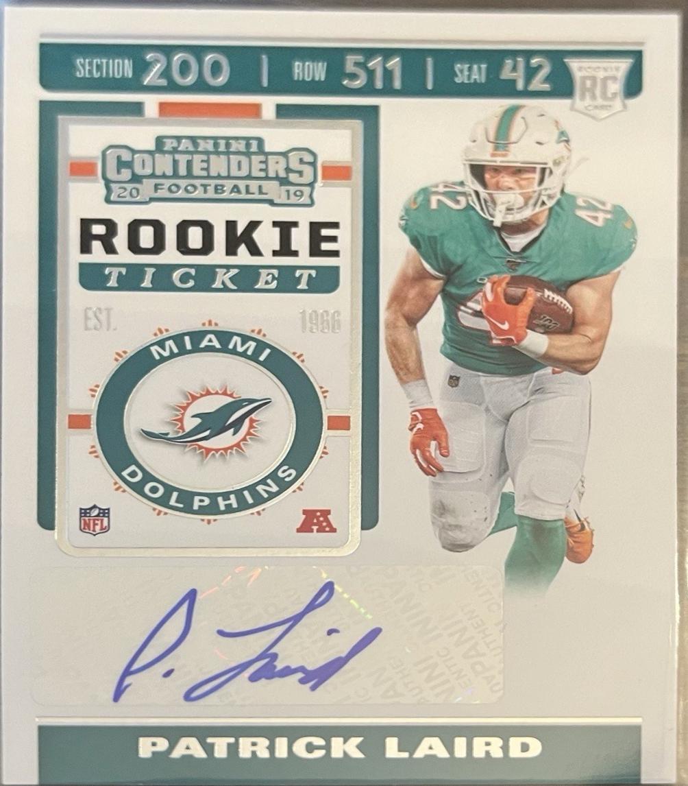 Patrick Laird [Autograph Ticket Stub] #212