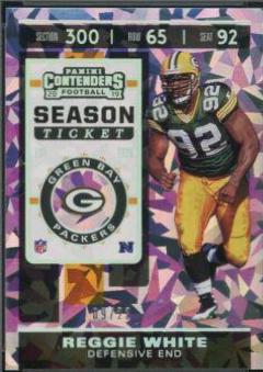 Reggie White [Cracked Ice Ticket] #2