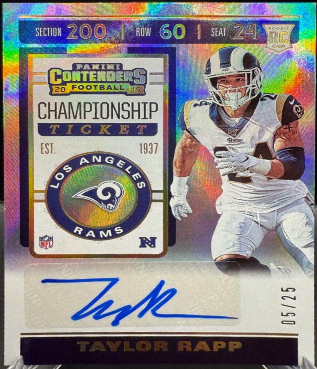 Taylor Rapp [Autograph Championship] #174