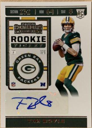 Tim Boyle [Autograph] #294