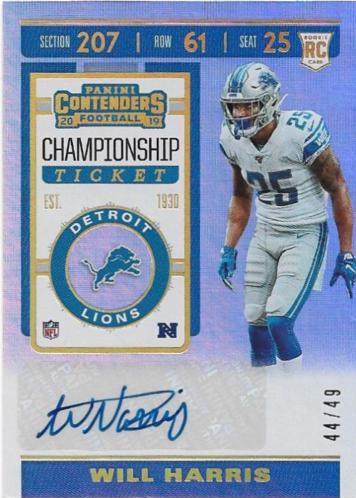 Will Harris [Autograph Championship] #272