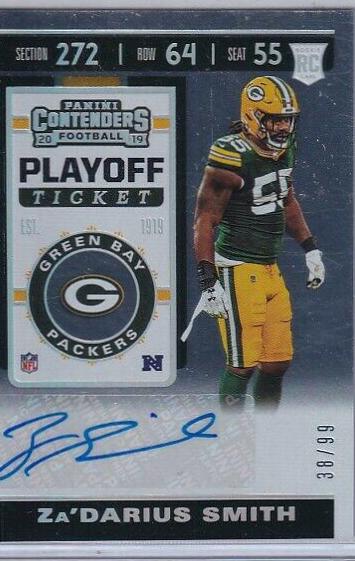 Za'Darius Smith [Autograph Playoff] #154