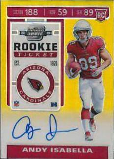 Andy Isabella [Autograph Gold] #103