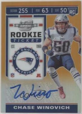 Chase Winovich [Autograph Orange] #164