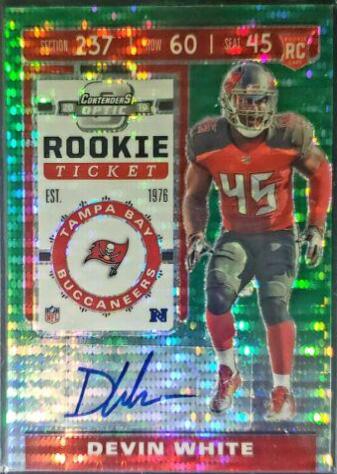 Devin White [Autograph Green Pulsar] #180
