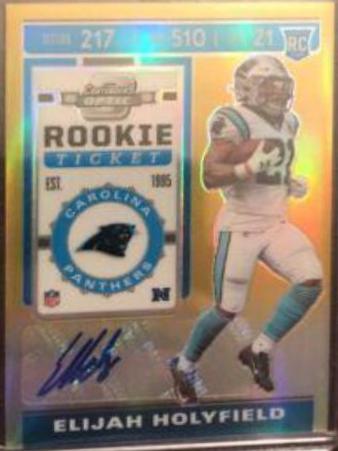 Elijah Holyfield [Autograph Gold] #184
