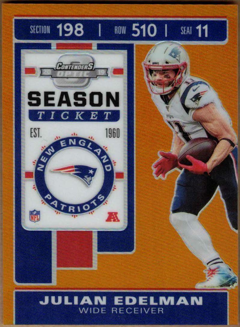 Julian Edelman [Orange] #10