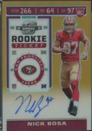 Nick Bosa [Autograph Gold] #131