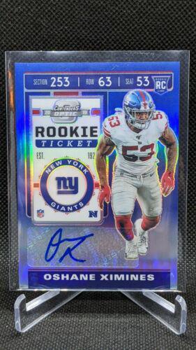 Oshane Ximines [Autograph Blue] #186