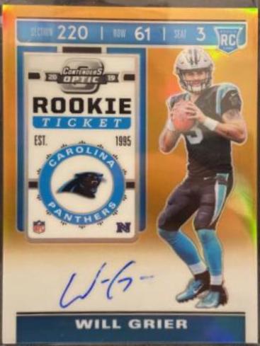 Will Grier [Autograph Orange] #140