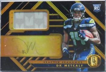 DK Metcalf [Rookie Jersey Autograph Prime] #213
