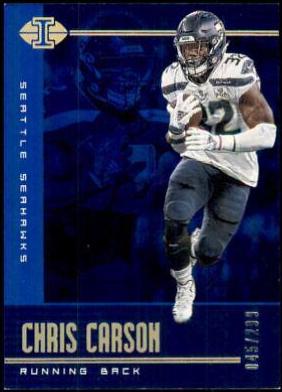 Chris Carson [Blue] #33