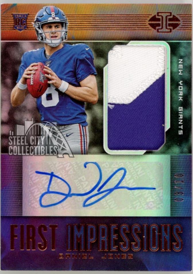 Daniel Jones [Autograph Memorabilia Bronze] #107