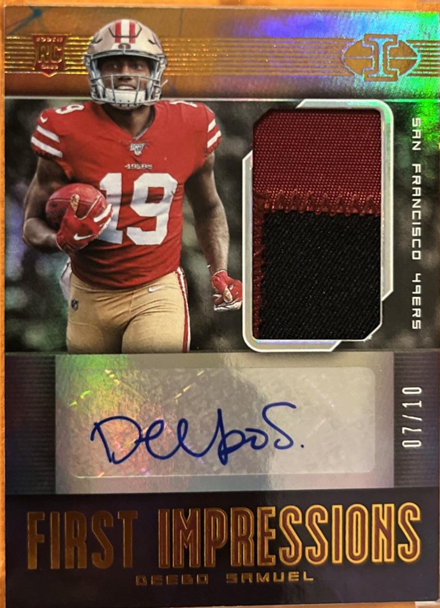 Deebo Samuel [Autograph Memorabilia Bronze] #111