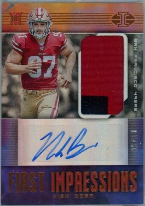 Nick Bosa [Autograph Memorabilia Bronze] #131