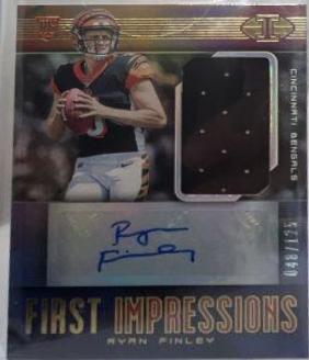 Ryan Finley [Autograph Memorabilia] #136