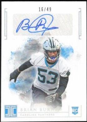 Brian Burns [Autograph Silver] #159