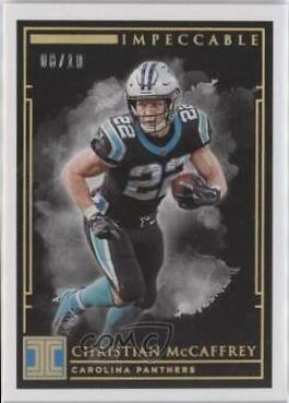 Christian McCaffrey [Gold] #80