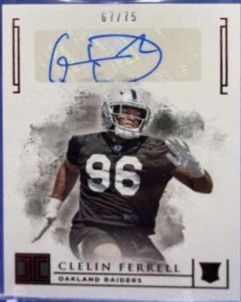 Clelin Ferrell [Autograph Red] #157