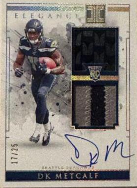 DK Metcalf [Helmet, Patch Autograph Nameplate] #113