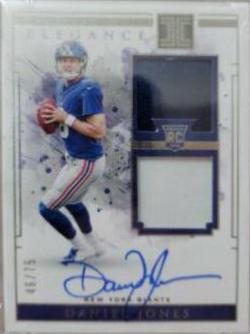 Daniel Jones [Helmet, Patch Autograph] #104