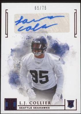 L.J. Collier [Autograph Red] #167