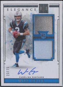 Will Grier [Helmet, Patch Autograph] #105