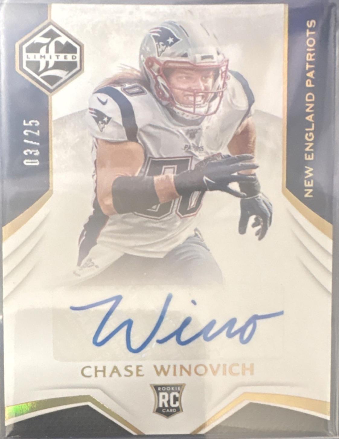Chase Winovich [Gold Autograph] #220