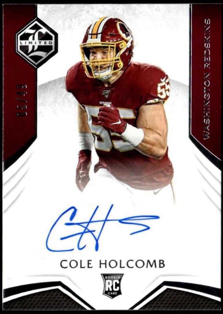 Cole Holcomb [Silver Autograph] #235