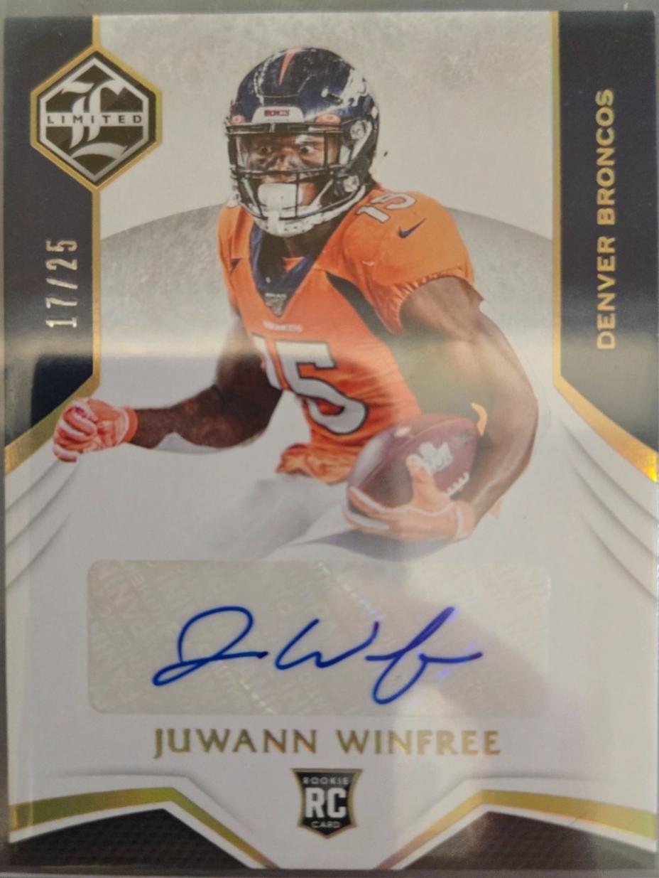 Juwann Winfree [Autograph] #226
