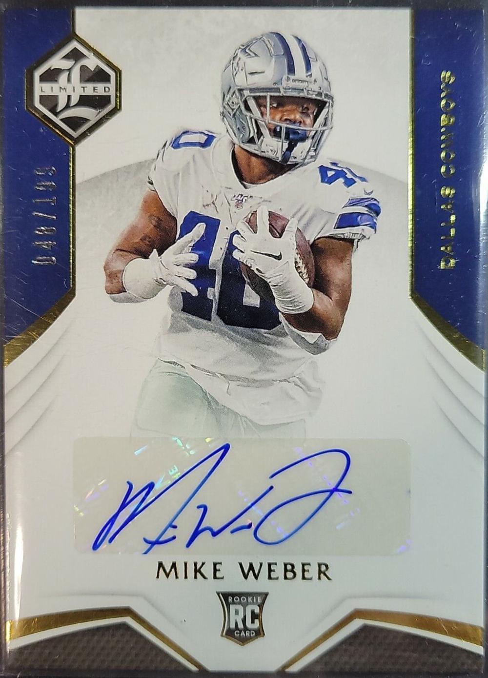 Mike Weber [Autograph] #193