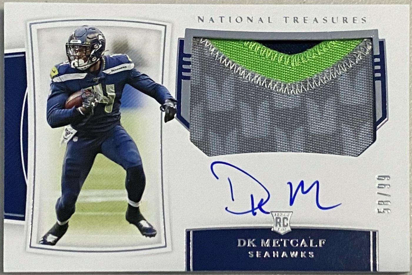 DK Metcalf [Patch Autograph] #171